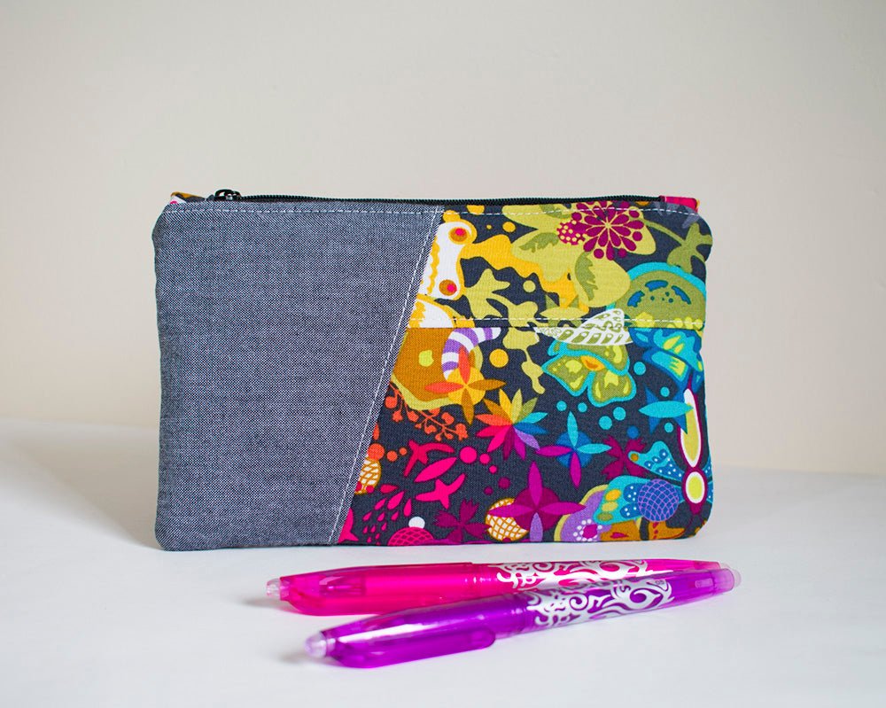 June Pouch PDF Sewing Pattern Includes SVG file & Sew along video - Lorelei Jayne