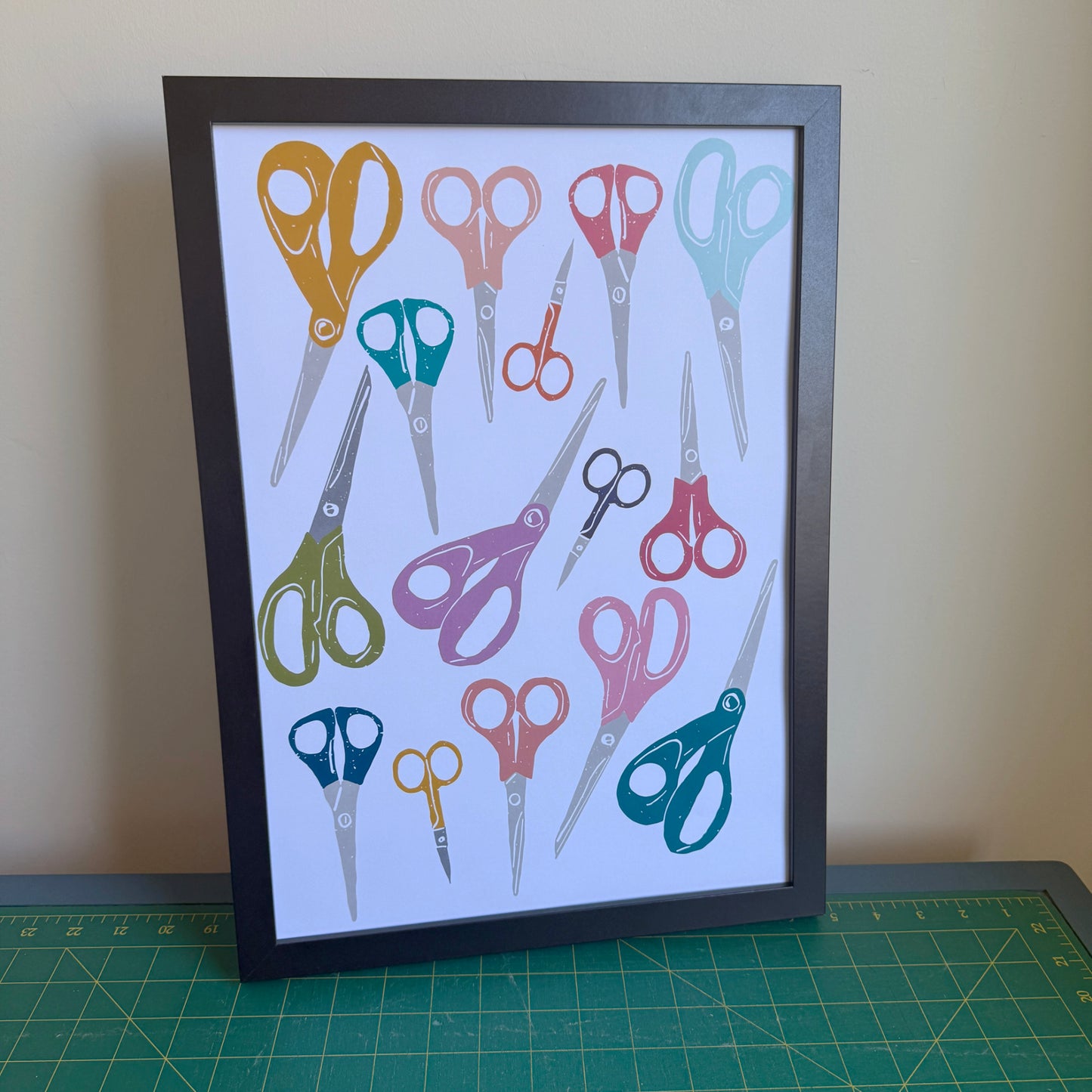 Crafty Scissors - Printable Wall art