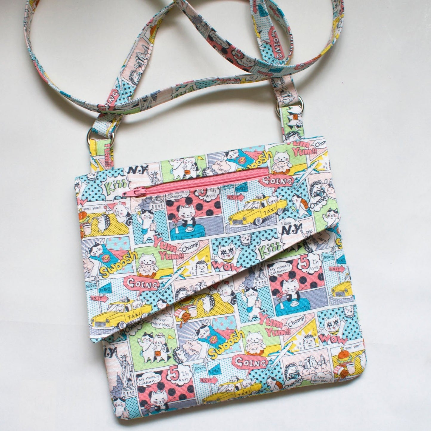 Tully Clutch and Crossbody Bag PDF Sewing Pattern - Lorelei Jayne