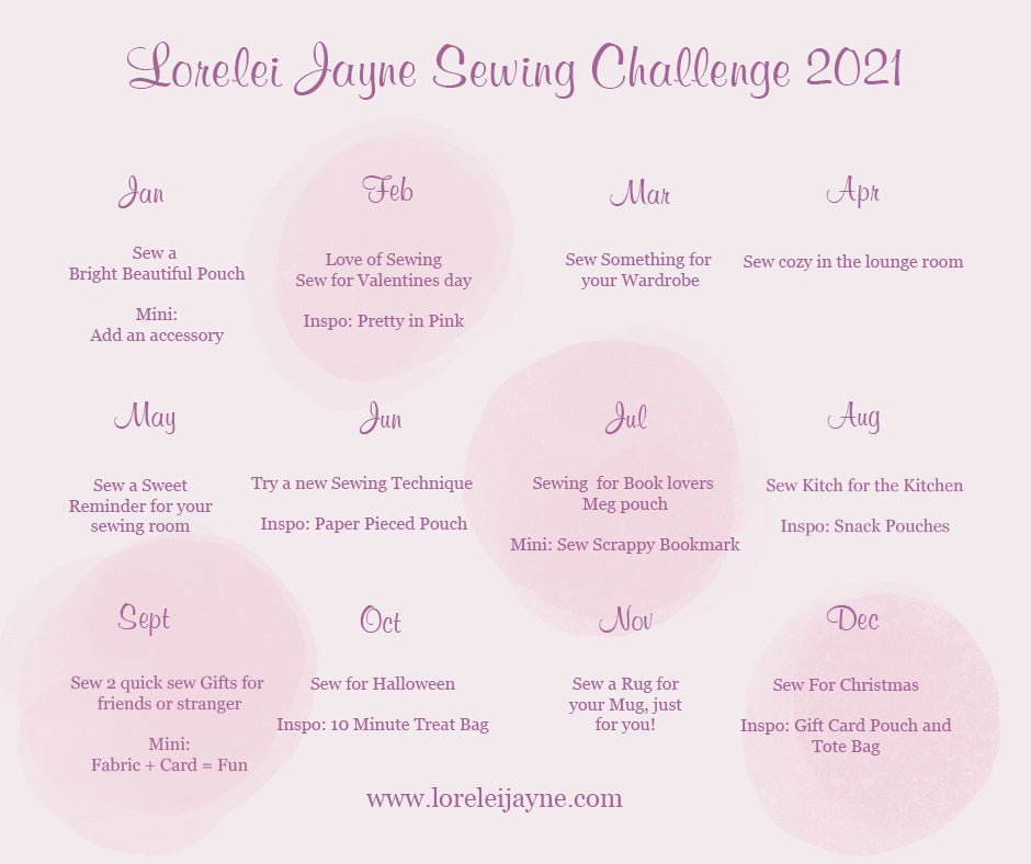 2021 Sewing Challenge - Lorelei Jayne