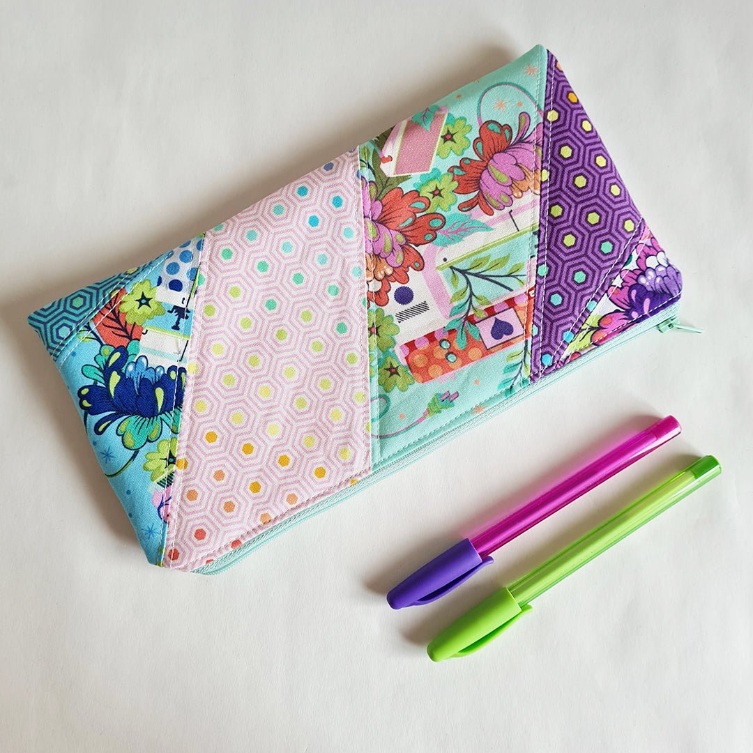 Paper Pieced Pouch - Lorelei Jayne