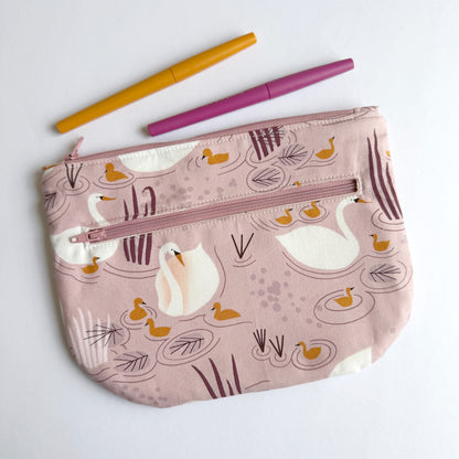Birdie Pouch PDF Sewing Pattern and Video Tutorial