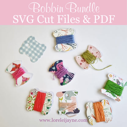 Bobbin SVG Bundle (inc PDF) - Lorelei Jayne