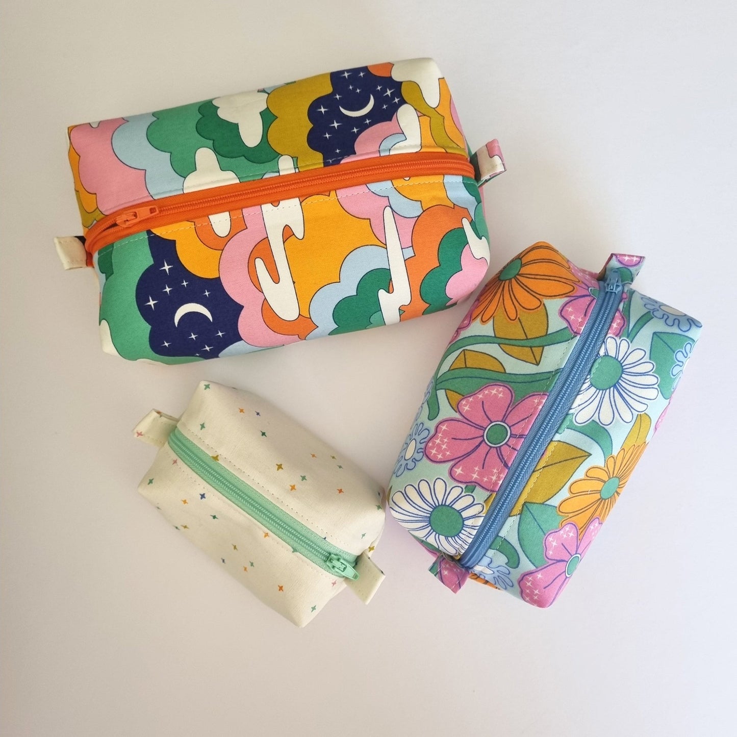 Boxy Pouch PDF Sewing Pattern with video tutorial - Lorelei Jayne