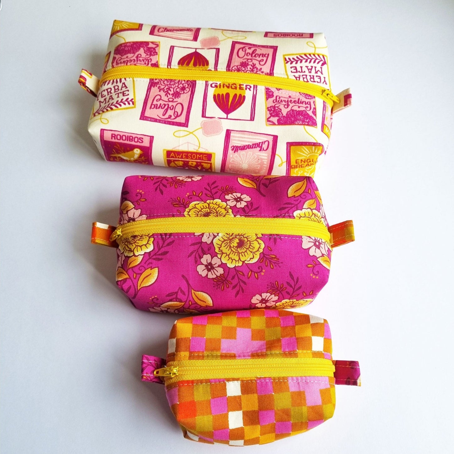 Boxy Pouch PDF Sewing Pattern with video tutorial - Lorelei Jayne