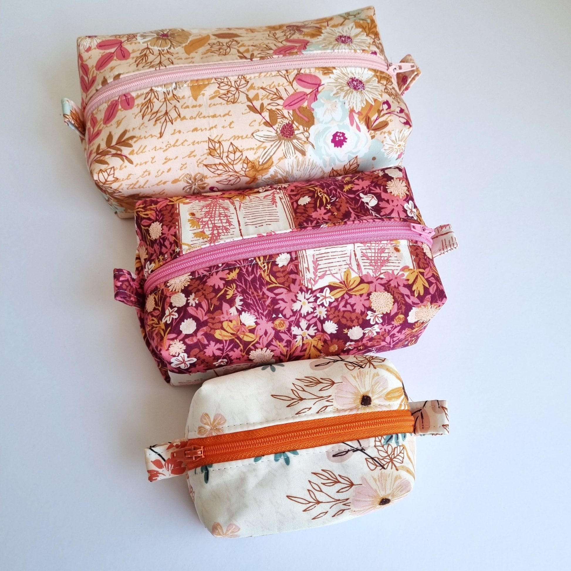 Boxy Pouch PDF Sewing Pattern with video tutorial - Lorelei Jayne