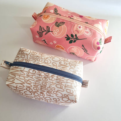 Boxy Pouch PDF Sewing Pattern with video tutorial - Lorelei Jayne