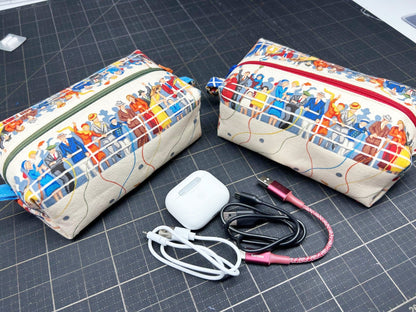 Boxy Pouch PDF Sewing Pattern with video tutorial - Lorelei Jayne