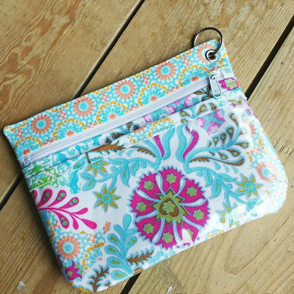 Cara Pouch PDF Sewing Pattern with SVG file and Sew along video - Lorelei Jayne