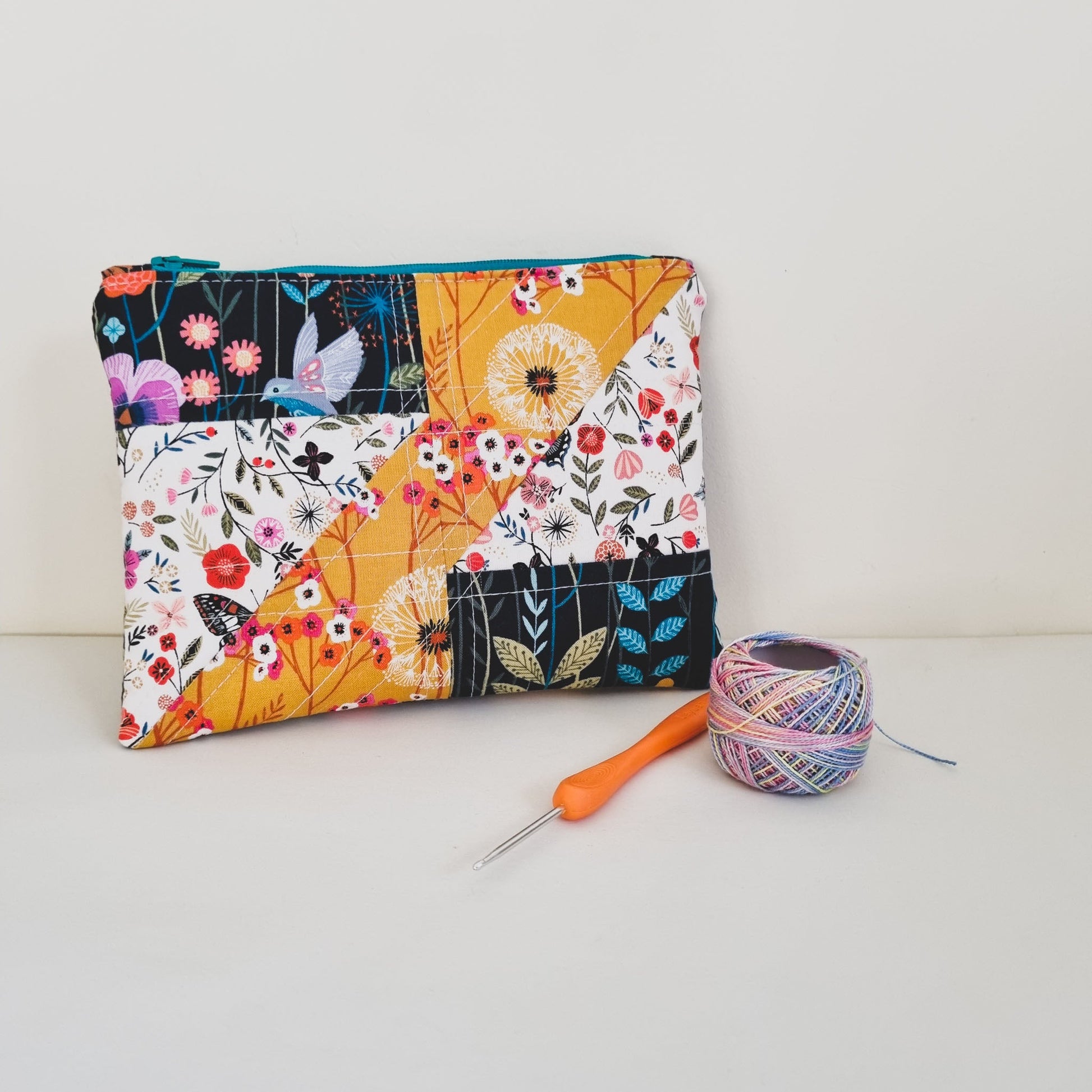 Demi Pouch PDF Sewing Pattern includes SVG file & Sew Along Video - Lorelei Jayne