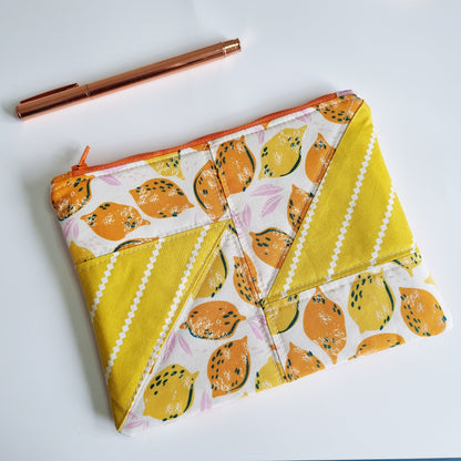 Demi Pouch PDF Sewing Pattern includes SVG file & Sew Along Video - Lorelei Jayne