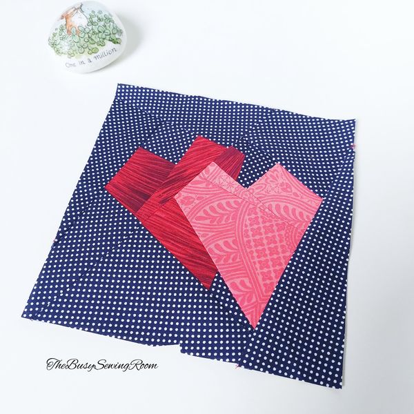 Double Heart Block FPP Sewing Pattern (PDF) - Lorelei Jayne