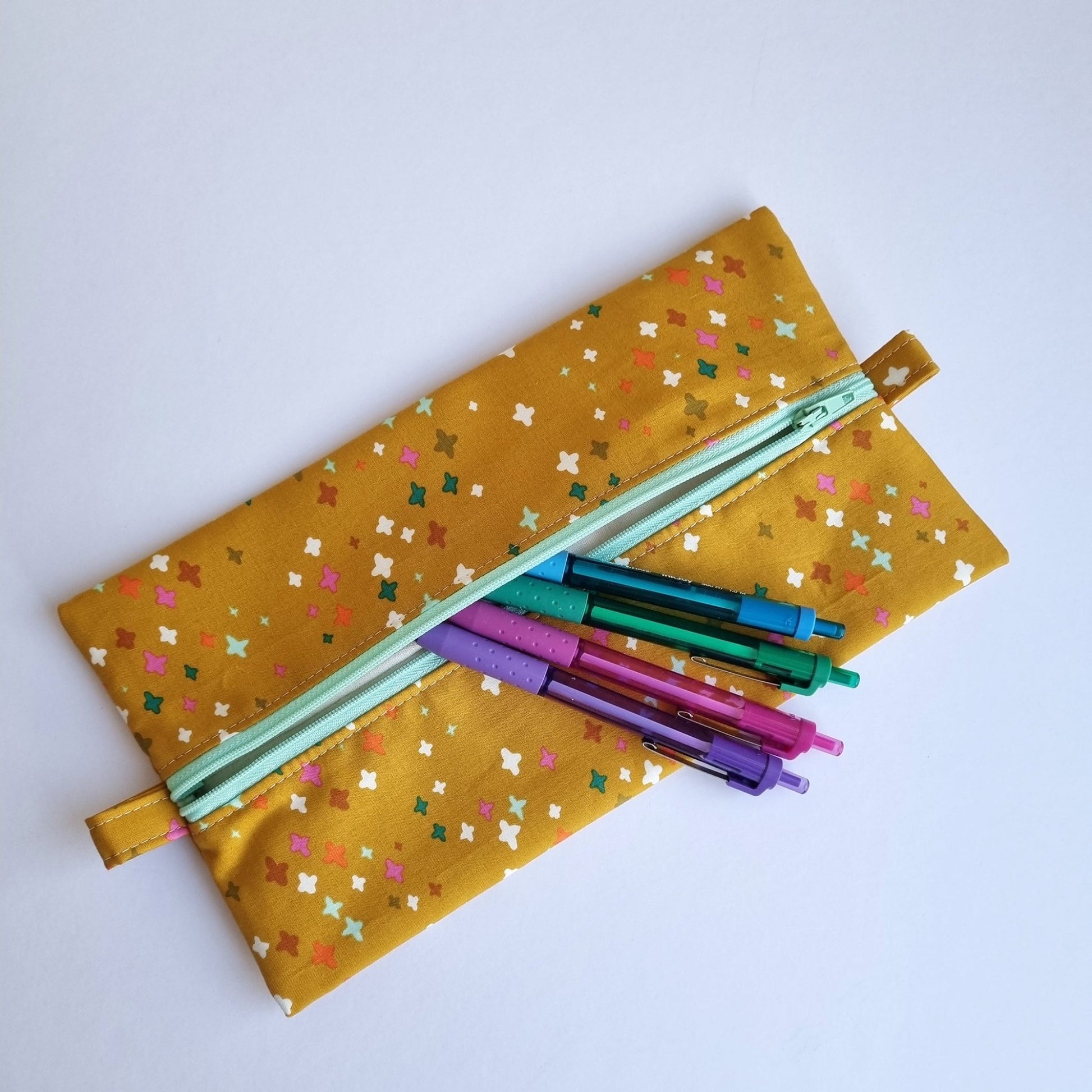 Flat Pencil Pouch PDF Sewing Pattern - Lorelei Jayne