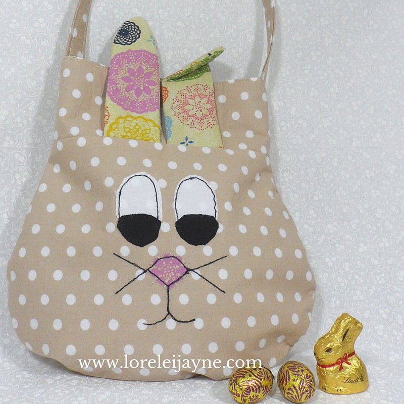 Funny Bunny Bag PDF Sewing Pattern - Lorelei Jayne