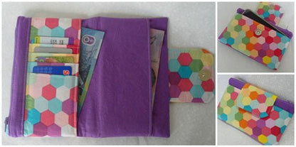 Jenna Purse Wallet PDF Sewing Pattern - Lorelei Jayne