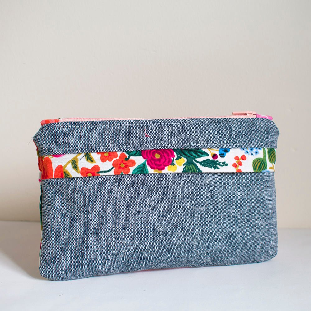 June Pouch PDF Sewing Pattern Includes SVG file & Sew along video - Lorelei Jayne