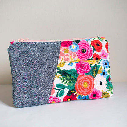 June Pouch PDF Sewing Pattern Includes SVG file & Sew along video - Lorelei Jayne