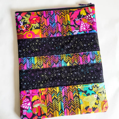 Kit Project Pouch PDF Sewing Pattern Includes Video link, SVG File & colouring page - Lorelei Jayne