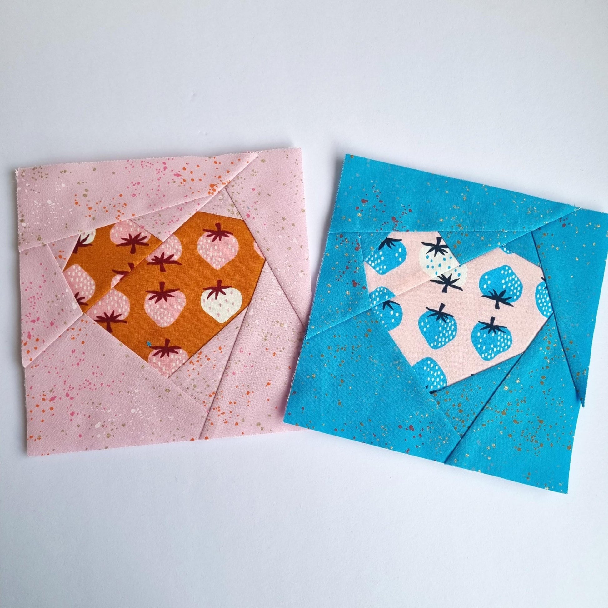 Love Heart Block FPP Sewing Pattern (PDF) - Lorelei Jayne