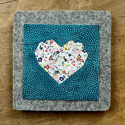 Love Heart Block FPP Sewing Pattern (PDF) - Lorelei Jayne