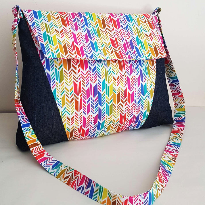 Luna Bag with Laptop Bag Size PDF Sewing Pattern – Lorelei Jayne