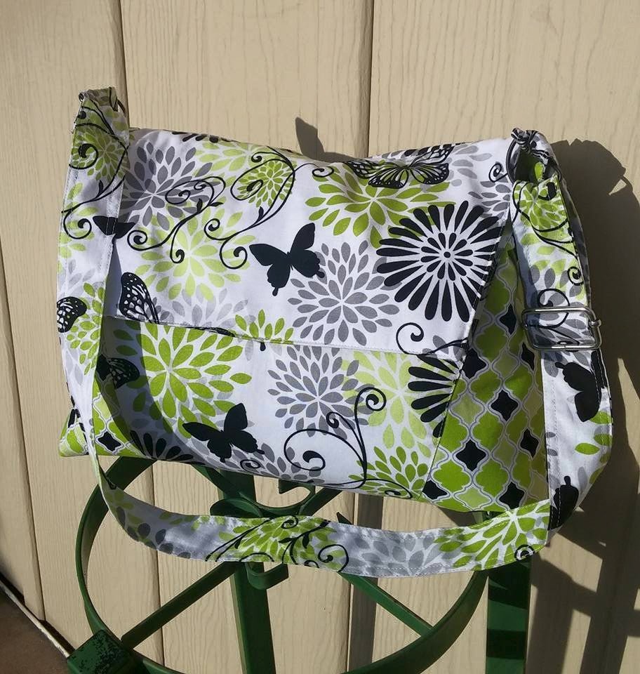 Luna Bag with Laptop Bag Size PDF Sewing Pattern - Lorelei Jayne