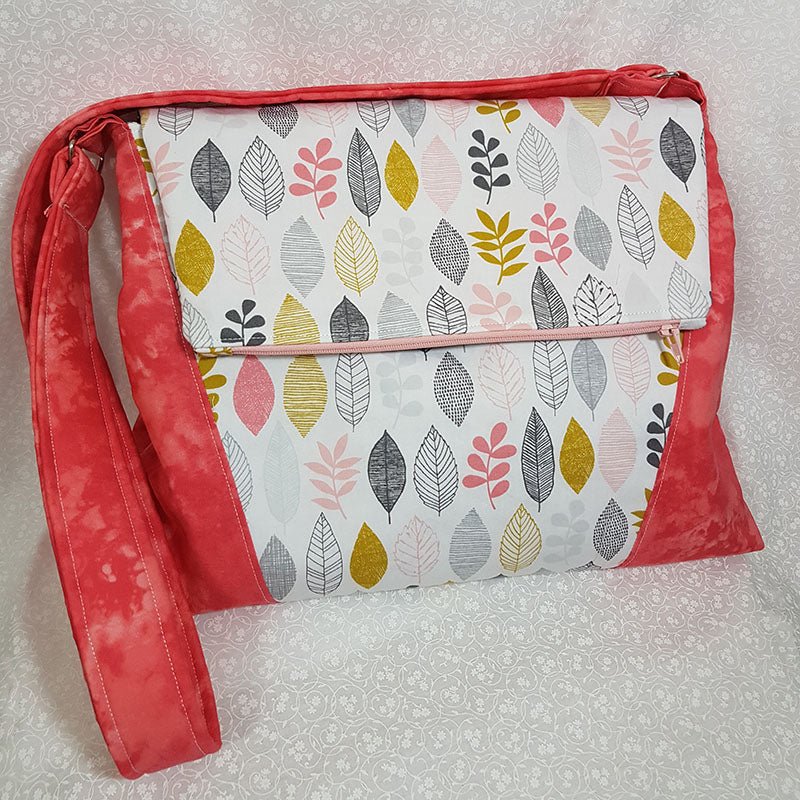 Luna Bag with Laptop Bag Size PDF Sewing Pattern - Lorelei Jayne