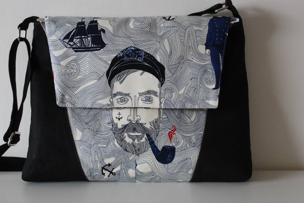 Luna Bag with Laptop Bag Size PDF Sewing Pattern – Lorelei Jayne
