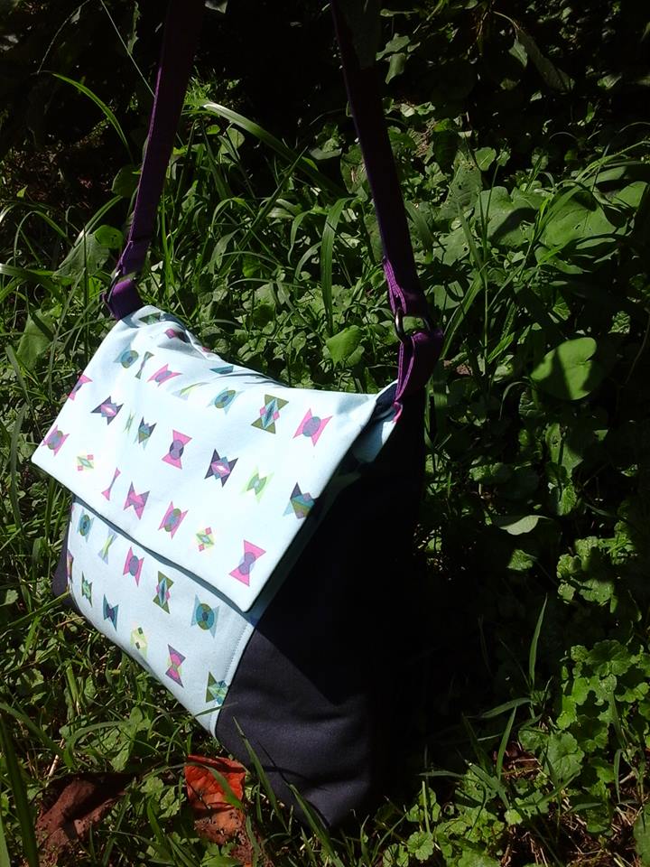 Luna Bag with Laptop Bag Size PDF Sewing Pattern - Lorelei Jayne