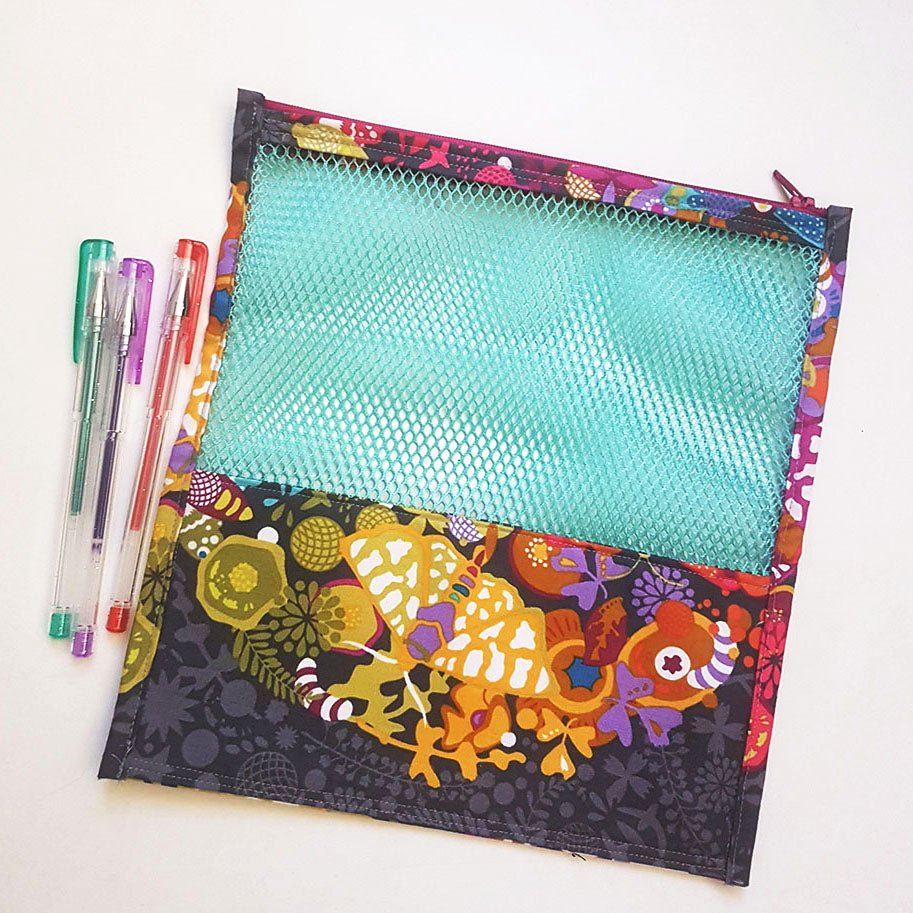 Mesh Pouch PDF Sewing Pattern - Lorelei Jayne