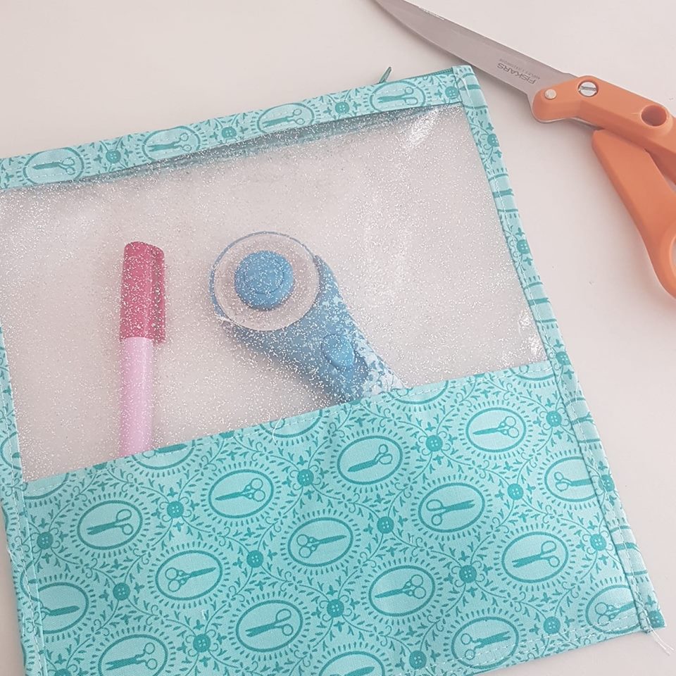 Perspex Pouch Pattern Mesh Pouch PDF Sewing Pattern by Lorelei Jayne
