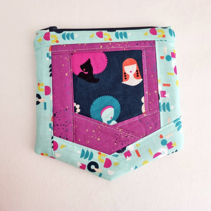 Pocket Pouch PDF Sewing Pattern & Video Tutorial - Lorelei Jayne