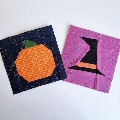 Pumpkin Block FPP Sewing Pattern (PDF) - Lorelei Jayne