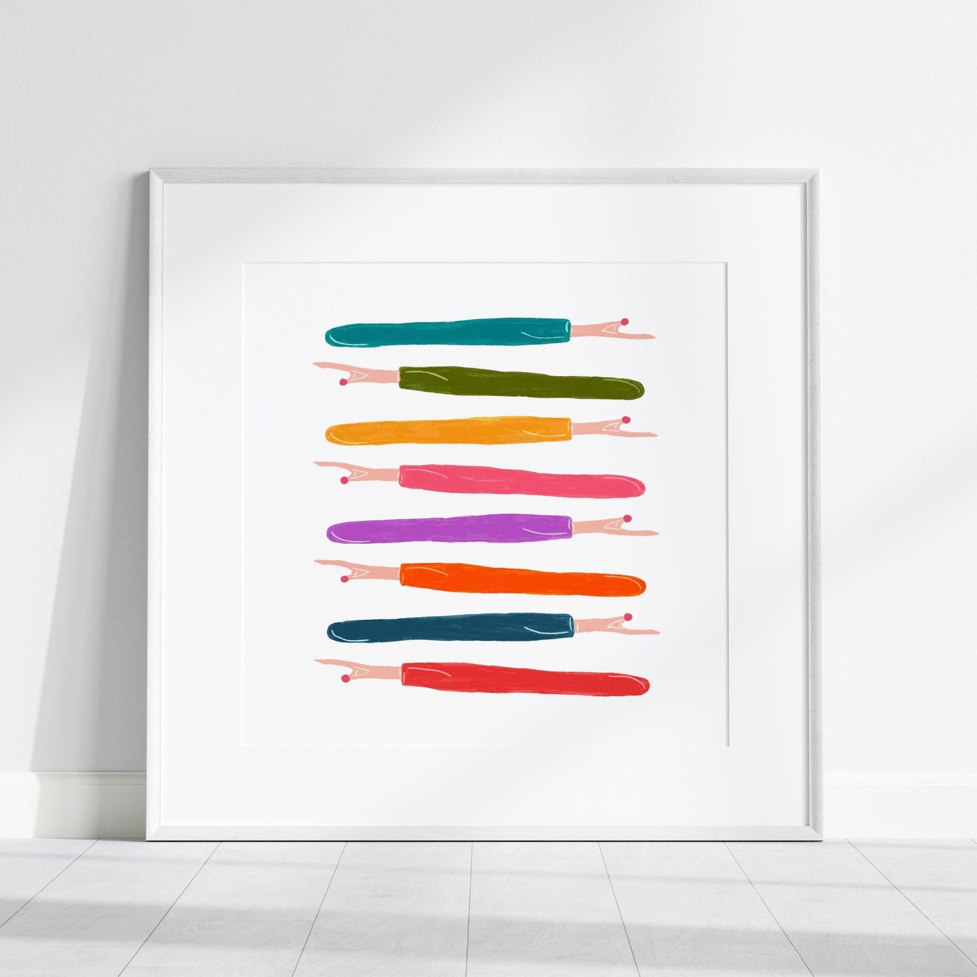 Rainbow Seam Rippers - Wall Art Printable - Lorelei Jayne