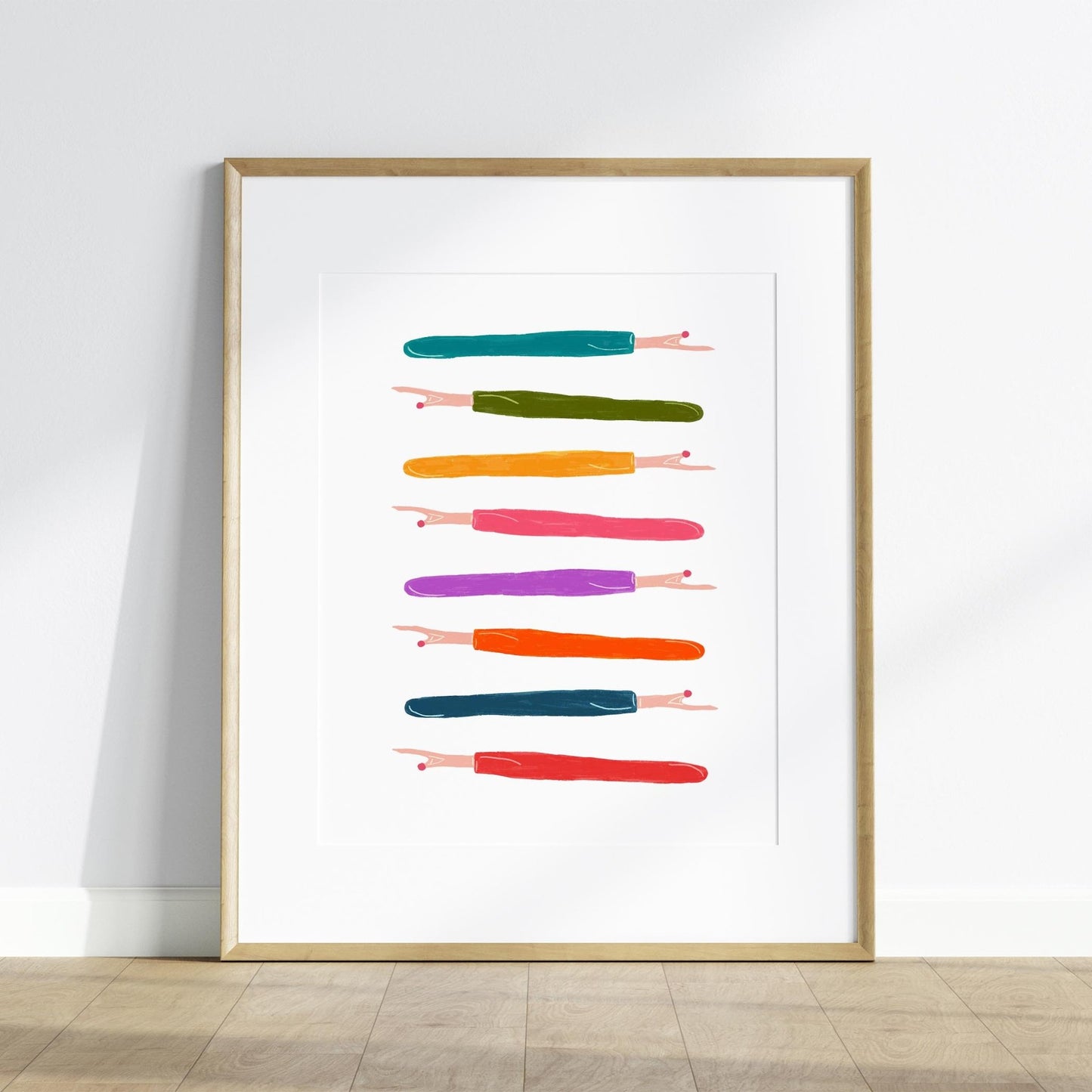 Rainbow Seam Rippers - Wall Art Printable - Lorelei Jayne