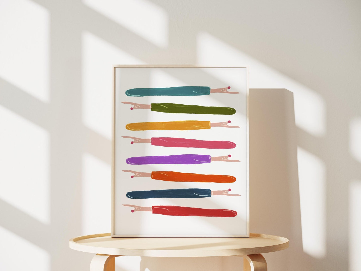 Rainbow Seam Rippers - Wall Art Printable - Lorelei Jayne