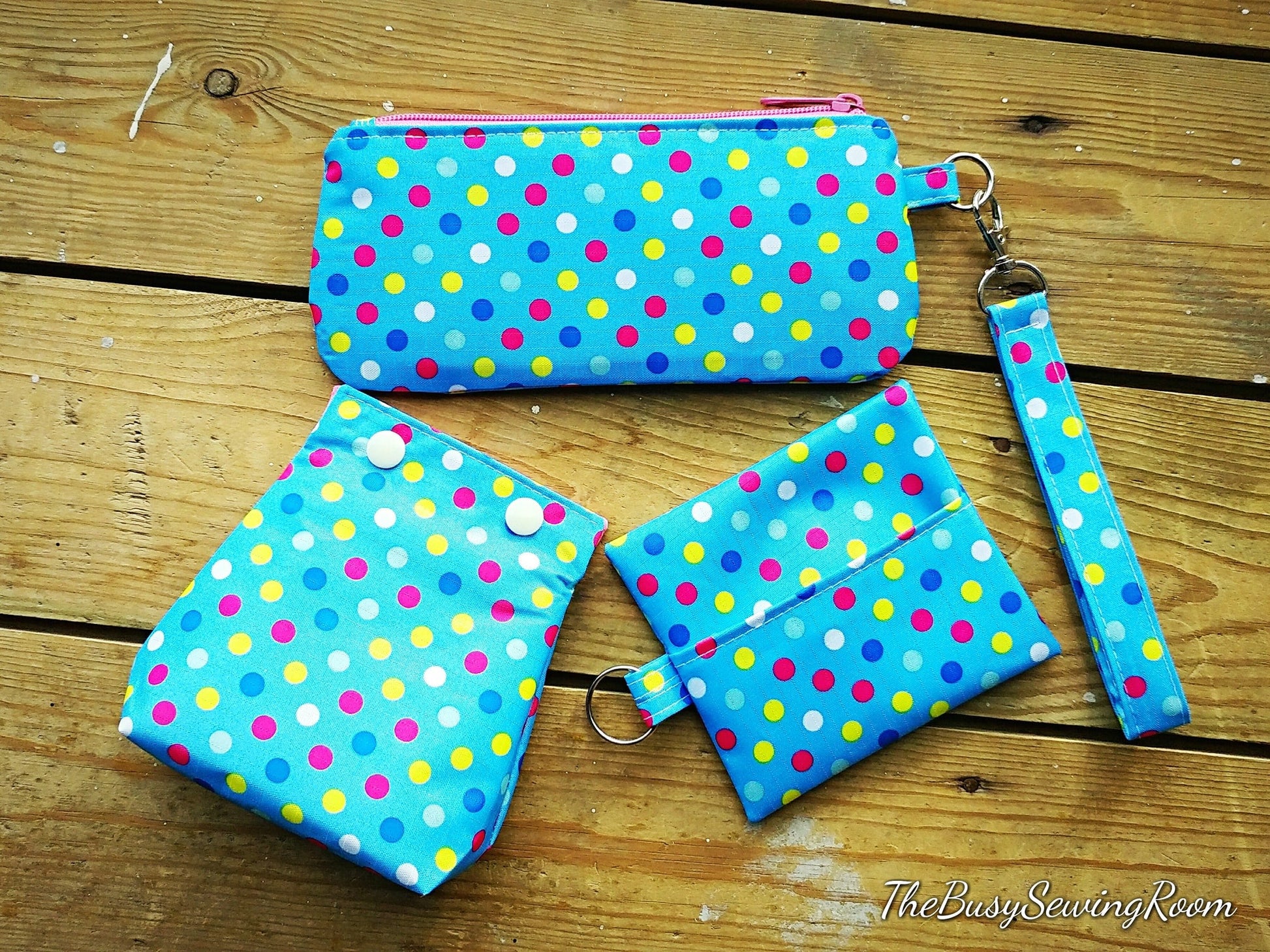 Ruby Trio PDF Pouch Sewing Pattern (Includes SVG file) - Lorelei Jayne