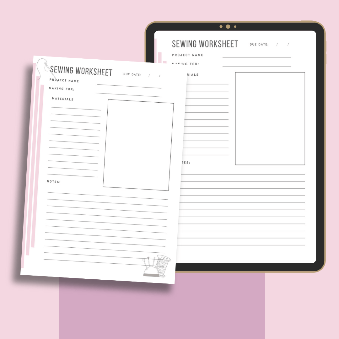 Worksheet Pdf File Sewing Worksheet PDF Printable – Lorelei Jayne