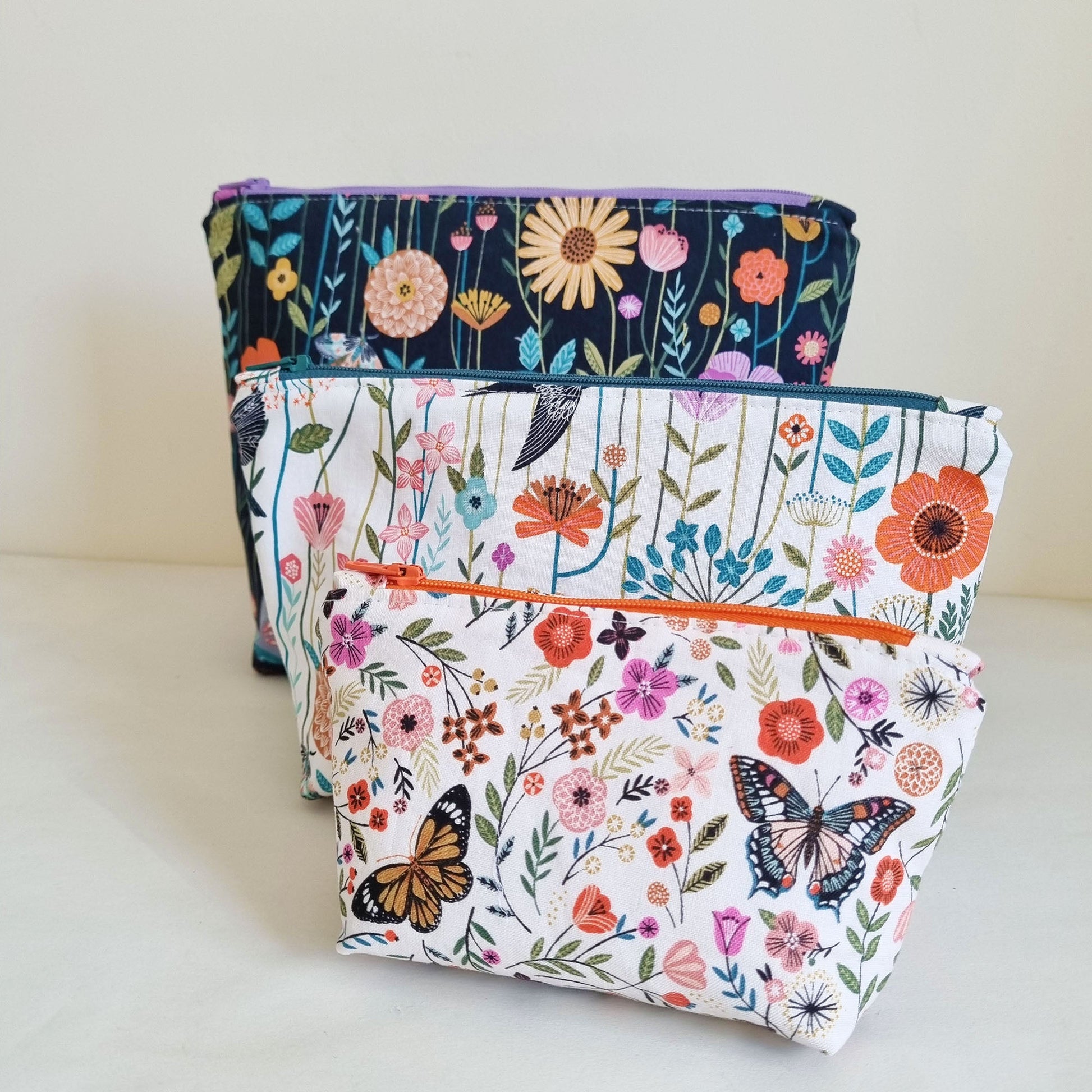 Squared Pouch PDF Sewing Pattern Video Tutorial Included - Lorelei Jayne