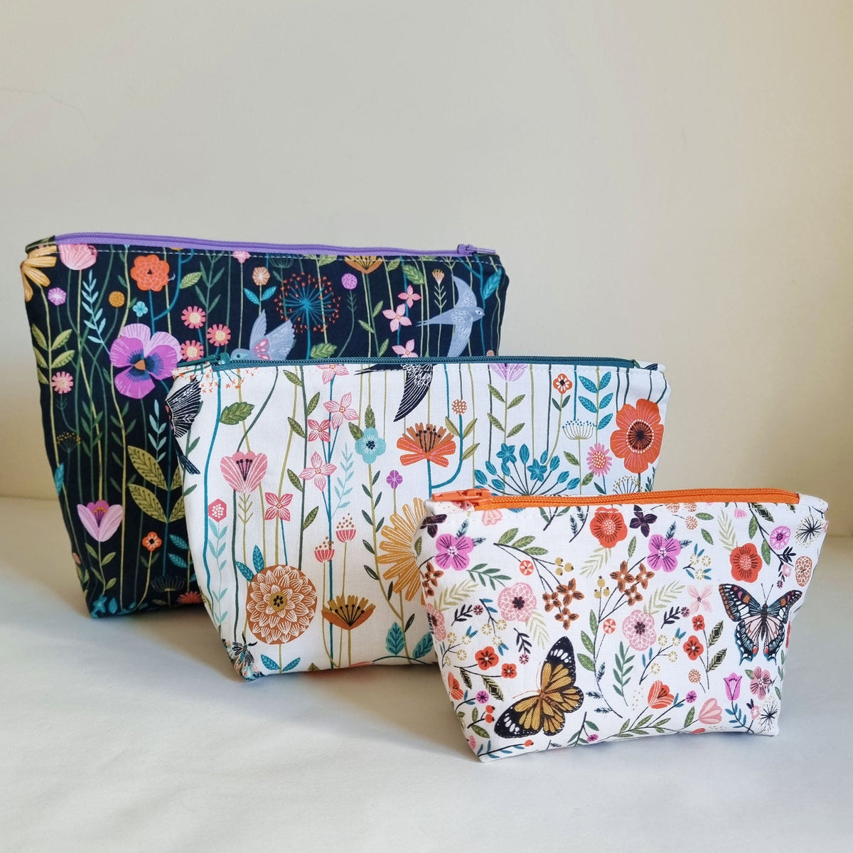 Squared Pouch PDF Sewing Pattern & Video Tutorial - Lorelei Jayne