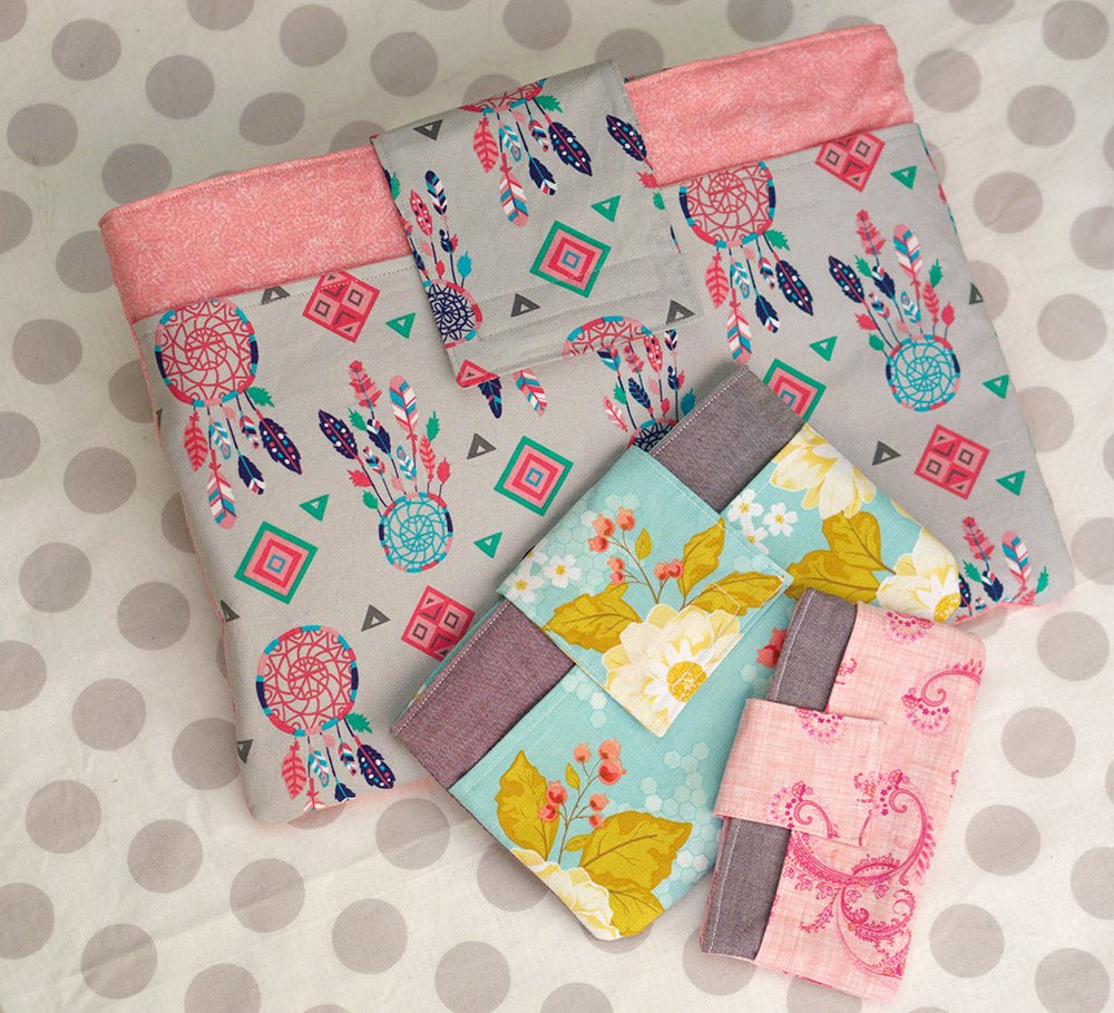 Tech Pouch, 5 sizes in 1 PDF Sewing Pattern - Lorelei Jayne