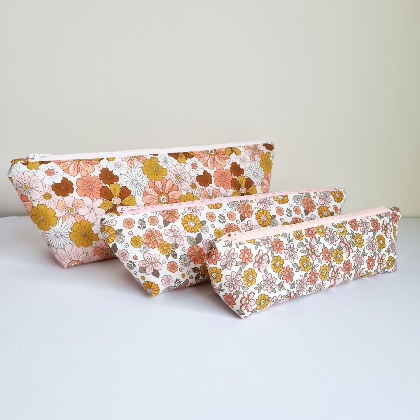 Triangle Pencil Case Set PDF Sewing Pattern Includes SVG file - Lorelei Jayne