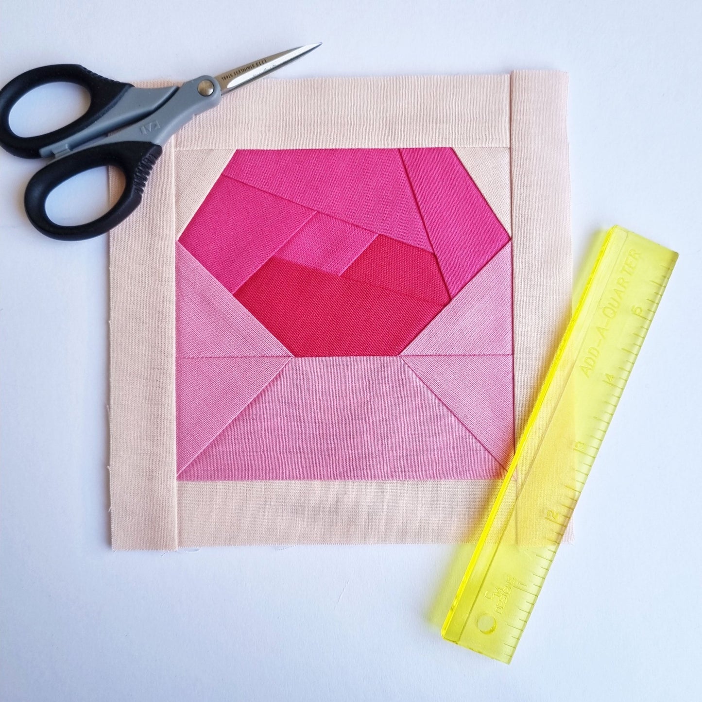 Valentines Block FPP Sewing Pattern (PDF) - Lorelei Jayne